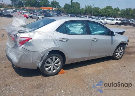 2016 Toyota Corolla Le z USA, uszkodzony, nr VIN 2T1BURHE2GC640289